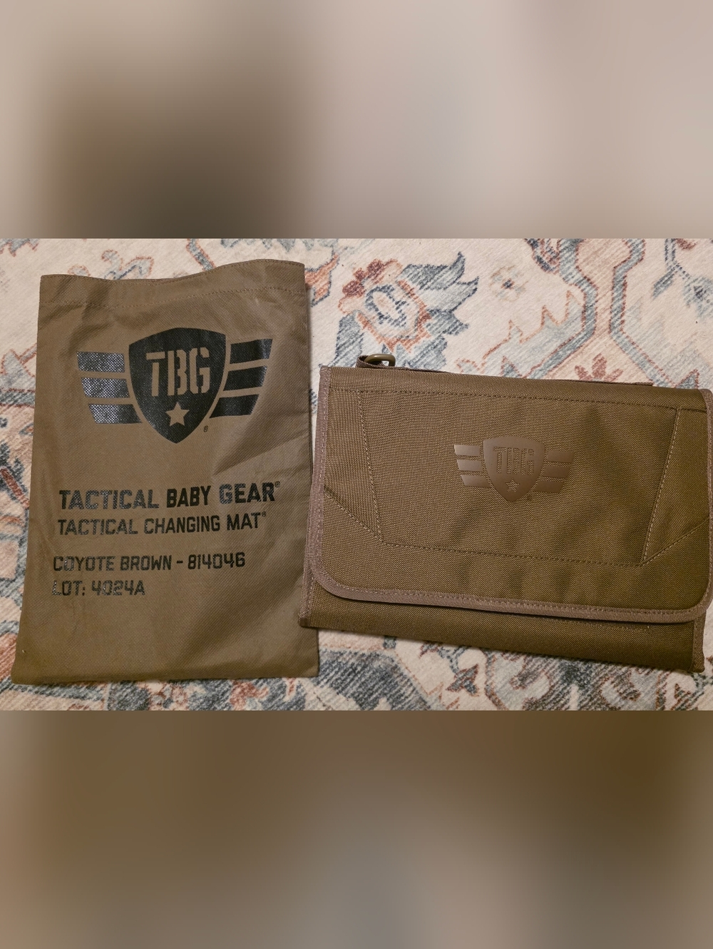TBG Foldable Changing Mat - Brown